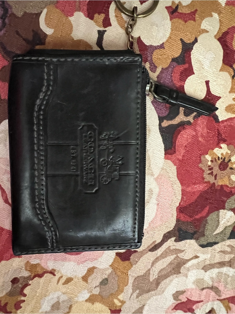 Coach card holder